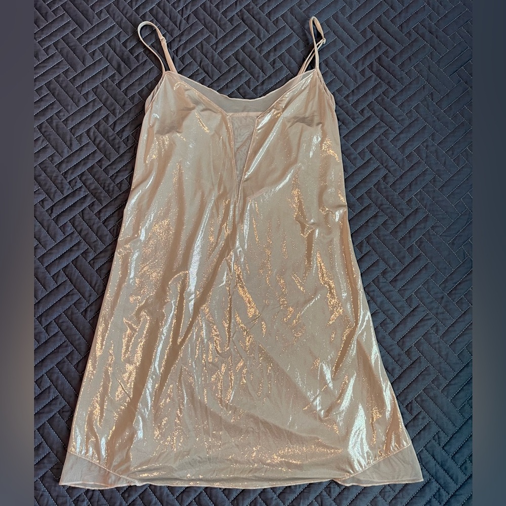 Victoria’s Secret shiny slip dress